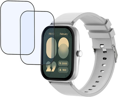 AHWAVEEDA Impossible Screen Guard for Best Fit Smartwatch Screen Protector for Fire Boltt Ninja Call Pro Max(Pack of 2)