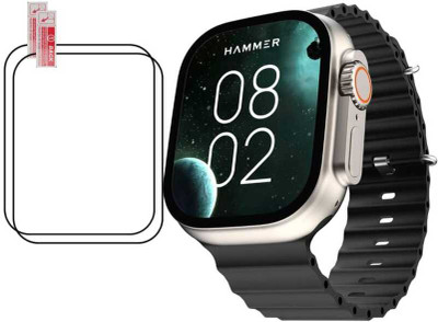 KHWABEEDA Impossible Screen Guard for HUMMER ACTIVE 2.0 1.95 SMART WATCH SCREEN GUARD (PACK OF 2)(Pack of 2)