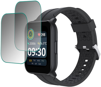 YCHROZE Impossible Screen Guard for Realme TechLife Watch SZ100(Pack of 2)