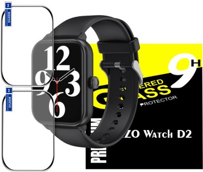 KANCHA Impossible Screen Guard for DIZO WATCH D2 SMARTWATCH(Pack of 2)