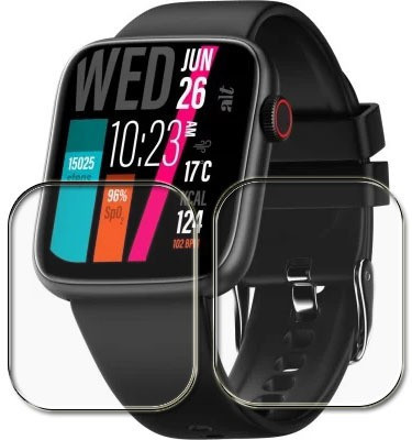 tombik Screen Guard for 3W-Alt Lit Smartwatch(Pack of 2)
