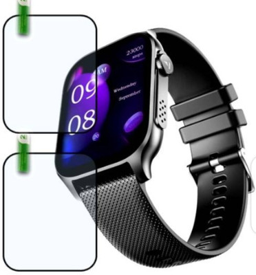 ZIDZEE Impossible Screen Guard for -BOAT ULTIMA EMBER 1.96 SMART WATCH SCREEN GUARD (PACK OF 2)(Pack of 2)