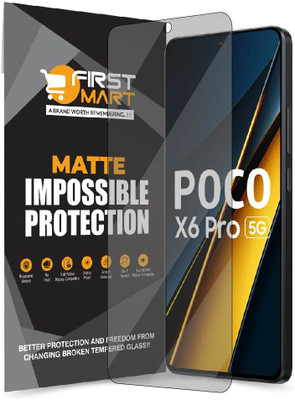 FIRST MART Impossible Screen Guard for Poco X6 Pro 5G, Poco X6 Pro, Redmi Note 13 5G(Pack of 1)