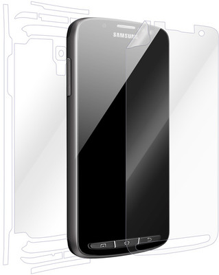 Navyabhii Front and Back Screen Guard for Samsung I9295 Galaxy S4 Active(Pack of 1)