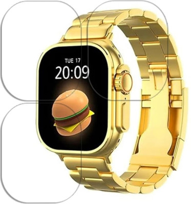 KHWABEEDA Impossible Screen Guard for MELBON GOLDEN ULTRA MAX 49MM SMART WATCH SCREEN GUARD (PACK OF 3)(Pack of 3)