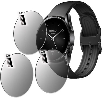 HIDEOUS Impossible Screen Guard for Xiaomi Watch S2 Pro(Pack of 3)