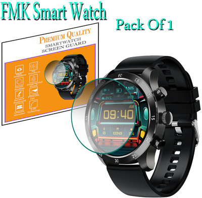 HIDEOUS Impossible Screen Guard for FMK Smart Watch(Pack of 1)