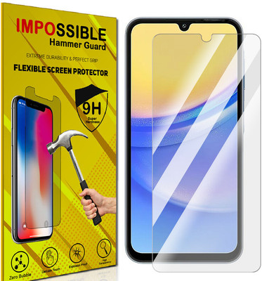 Enlinea Impossible Screen Guard for Samsung Galaxy A15 5G Front (Glossy)(Pack of 1)