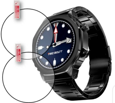 KHWABEEDA Impossible Screen Guard for FIRE -BOLTT ONYX 36.3m SMART WATCH SCREEN GUARD ( PACK OF 2)(Pack of 2)