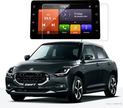 DORADO SHIELD Impossible Screen Guard for Maruti Suzuki Swift 2024 (7 inch ) Car Accessories Navigation or Music Touch Screen Guard - Clear(Pack of 1)