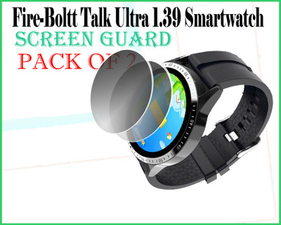HIDEOUS Impossible Screen Guard for Fire-Boltt Talk Ultra(Pack of 2)