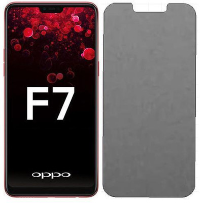 amuenterprises Tempered Glass Guard for OPPO F7(Pack of 1)