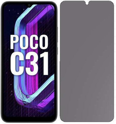 Siva Enterprises Impossible Screen Guard for Poco C31(Pack of 1)