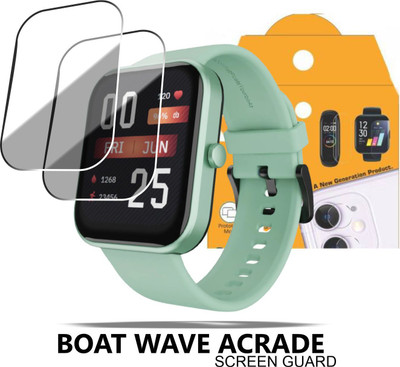 Olonga Impossible Screen Guard for boAt Wave Arcade Smartwatch(Pack of 2)