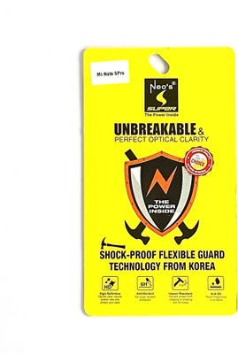 oval designs Impossible Screen Guard for Mi Redmi Note 5 Pro(Pack of 1)
