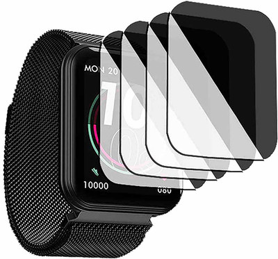 HIDEOUS Impossible Screen Guard for boAt Xtend Plus(Pack of 4)