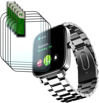 AHWAVEEDA Impossible Screen Guard for NOISE ICON 2 ELITE 1.8 SMART WATCH SCREEN GUARD (PACK OF 5)(Pack of 5)