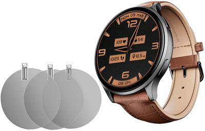 DOUMOF Impossible Screen Guard for Boat Lunar Orb SMARTWATCH(Pack of 3)