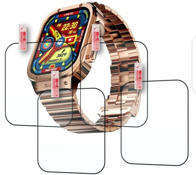 DOWRVIN Impossible Screen Guard for FIRE - BOLTT MAVERICK 2.02 SMART WATCH SCREEN GUARD (PACK OF 4)(Pack of 4)
