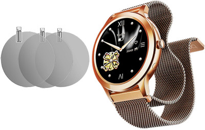 DOUMOF Impossible Screen Guard for Boat Enigma R32 SMARTWATCH(Pack of 3)
