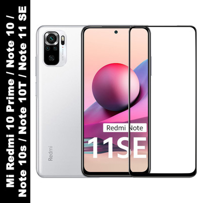 Flipkart SmartBuy Edge To Edge Tempered Glass for Mi Redmi 10 Prime, Mi Redmi Note 10, Mi Redmi Note 10s, Mi Redmi Note 10T, Mi Redmi Note 11 SE(Pack of 1)