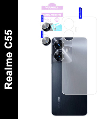 DESIBUZZ Back Screen Guard for realme C55(Pack of 2)