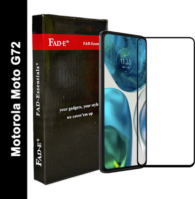 FAD-E Tempered Glass Guard for Motorola g52, Moto G52, Motorola Moto g52, Motorola g72(Pack of 1)
