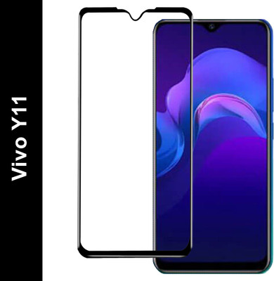 HUPSHY Tempered Glass Guard for Vivo Y11(Pack of 1)