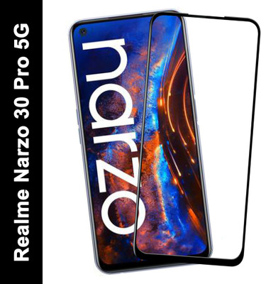 VAlight Edge To Edge Tempered Glass for Realme Narzo 30 Pro, Realme Narzo 30 Pro 5G(Pack of 1)