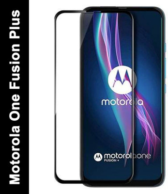 EASYBIZZ Edge To Edge Tempered Glass for Motorola One Fusion Plus(Pack of 1)