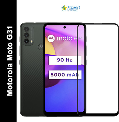 Flipkart SmartBuy Edge To Edge Tempered Glass for Motorola Moto G31(Pack of 1)