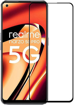 EITANSHA CREATION Edge To Edge Tempered Glass for realme Narzo 50 Pro 5G, Realme Narzo 50 Pro(Pack of 1)