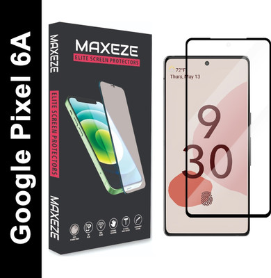 MAXEZE Edge To Edge Tempered Glass for Google Pixel 6A(Pack of 1)