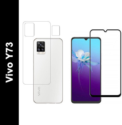 Ten To 11 Front and Back Tempered Glass for ViVO Y73(Pack of 3)