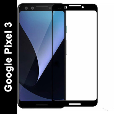 VISHZONE Edge To Edge Tempered Glass for Google Pixel 3(Pack of 1)