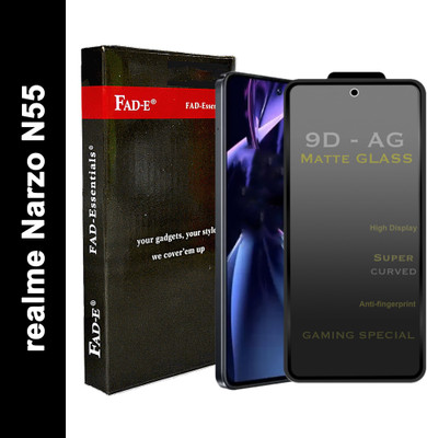FAD-E Tempered Glass Guard for realme C55, realme Narzo N55(Pack of 1)