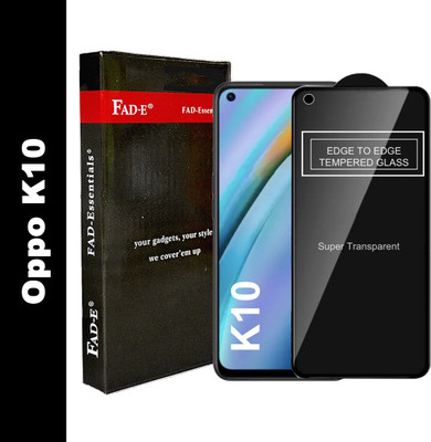 FAD-E Tempered Glass Guard for OPPO K10(Pack of 1)