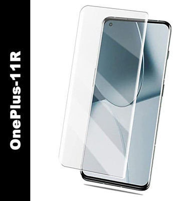 XRENGTH Edge To Edge Tempered Glass for Oneplus-11R, Oneplus 11R 5G(Pack of 2)