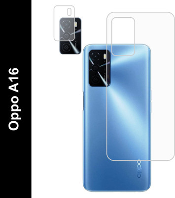 DESIBUZZ Back Screen Guard for OPPO A16, OPPO A16 Camera Lens Protector(Pack of 2)
