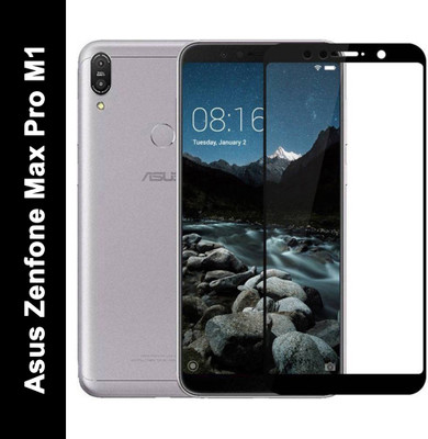 EASYBIZZ Edge To Edge Tempered Glass for Asus Zenfone Max Pro M1(Pack of 1)