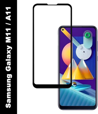 Gorilla Ace Edge To Edge Tempered Glass for Samsung Galaxy A11, Samsung Galaxy M11(Pack of 1)