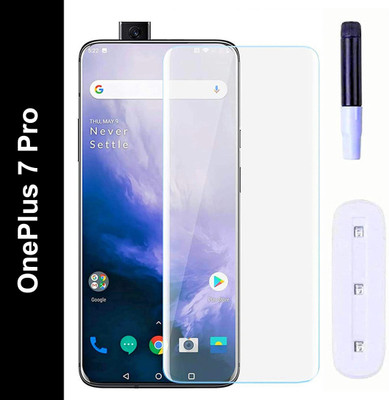 SOLIVAGANT Edge To Edge Tempered Glass for OnePlus 7 Pro(Pack of 1)