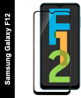 EASYBIZZ Edge To Edge Tempered Glass for Samsung Galaxy F12(Pack of 1)