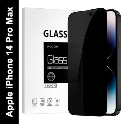 Pidgeot Edge To Edge Tempered Glass for Apple iPhone 14 PRO MAX (6.7) Inch(Pack of 1)