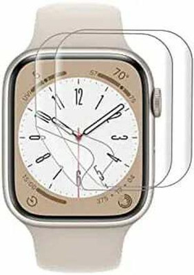 Guardor Nano Glass for iWatch Series 7' 41mm Smart Watch 9H Screen Guard Scratch Guard Full Screen Protector Compatible for iWatch Series 7' 41mm Unbreakable Screen Guard Pack Of 2(Pack of 2)