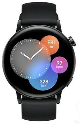 KONG FU MA Nano Glass for Huawei Watch GT 3 Smart Watch - 1.32 E(Pack of 2)