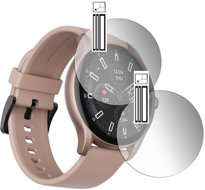 DOUMOF Nano Glass for SMARTWATCH boAt Lunar Connect Ace(Pack of 2)