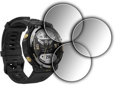 YCHROZE Nano Glass for AMAZFIT T REX 2 1.39(Pack of 3)