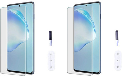NIMMIKA ENTERPRISES Nano Glass for OnePlus 11R 5G(Complete coverage | High-quality material | Ultra-thin design | UV-curing process | Superior clarity and brightness | Enhanced touch sensitivity)(Pack of 2)