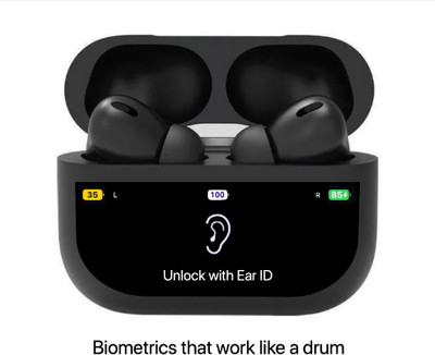 Earbuds VD Nano Glass for AirPods Pro with always-on display AirPods Pro with always-on display 1 - Copy (6)(Pack of 2)